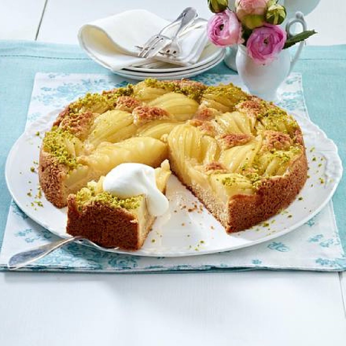 delicious "pear cake" recipe - Caramel Pear Cake